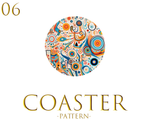 画像をギャラリービューアに読み込む, PATTERN COASTER
