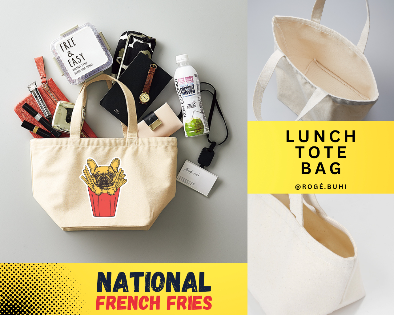 LUNCHTOTEBAG(FrenchFries)