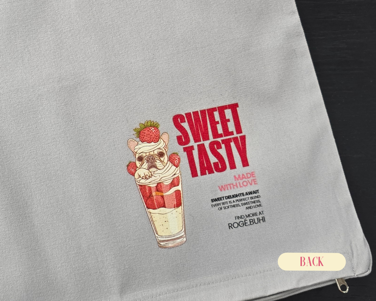 CUSHIONCOVER(Strawberry Parfait)