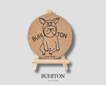 画像をギャラリービューアに読み込む, Cork Coaster(BUHITON)
