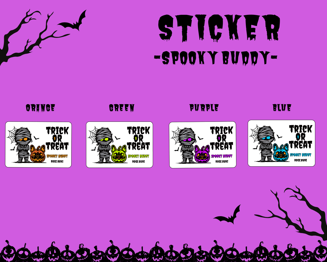 STICKER(Spooky Buddy)