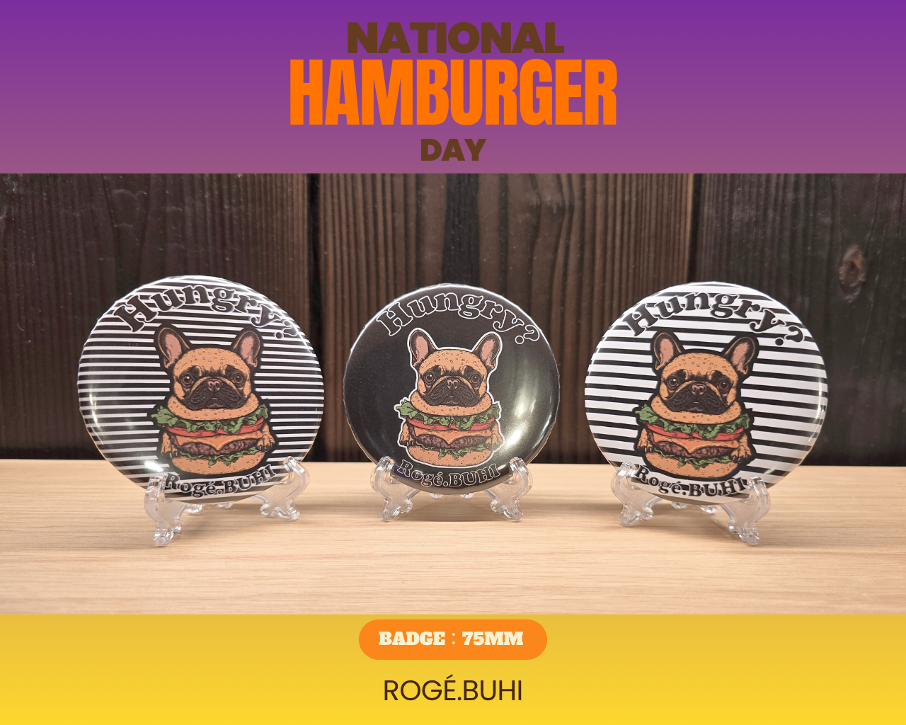 BADGE(Hamburger)