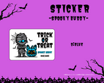 画像をギャラリービューアに読み込む, STICKER(Spooky Buddy)
