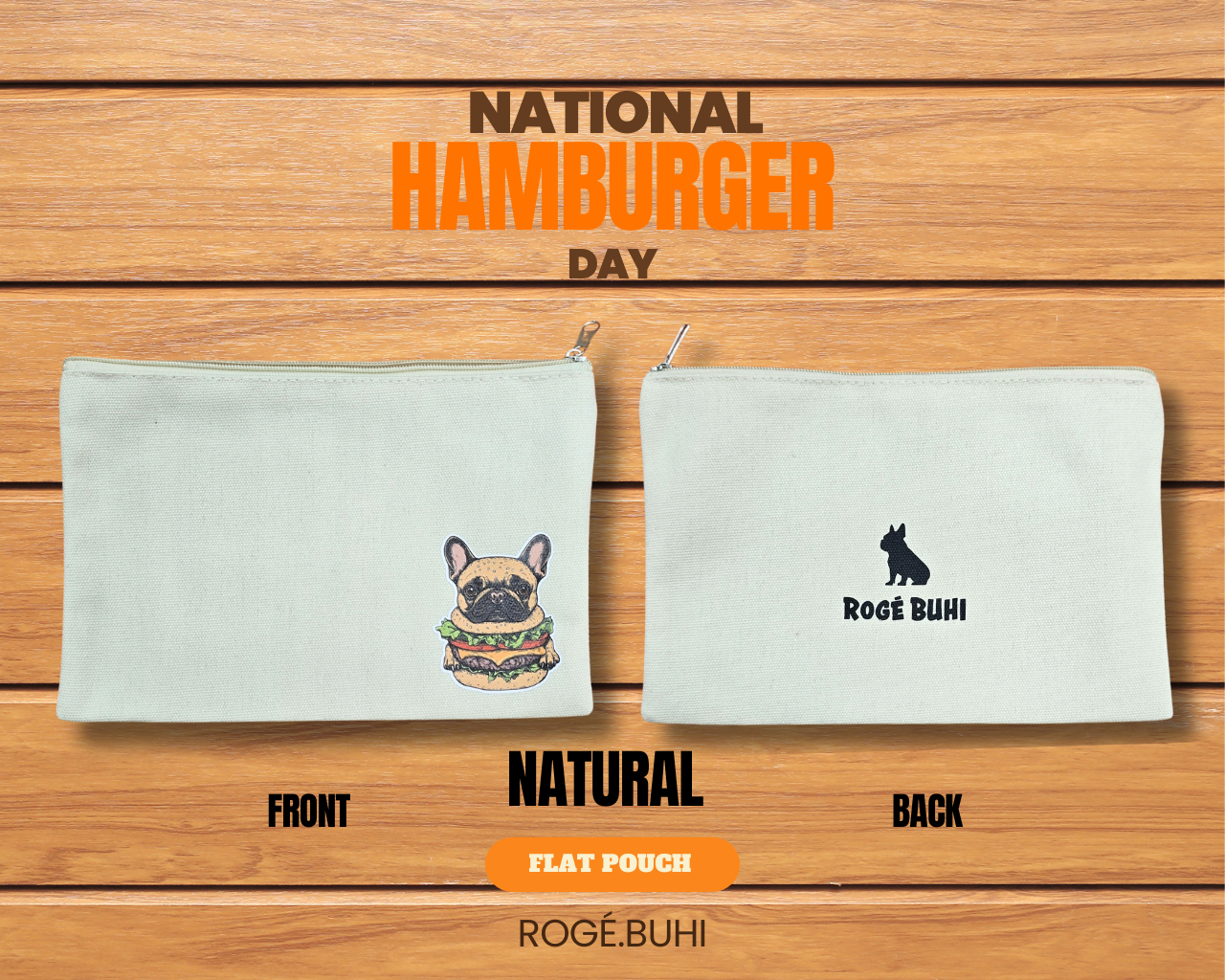 FLAT POUCH(Hamburger)