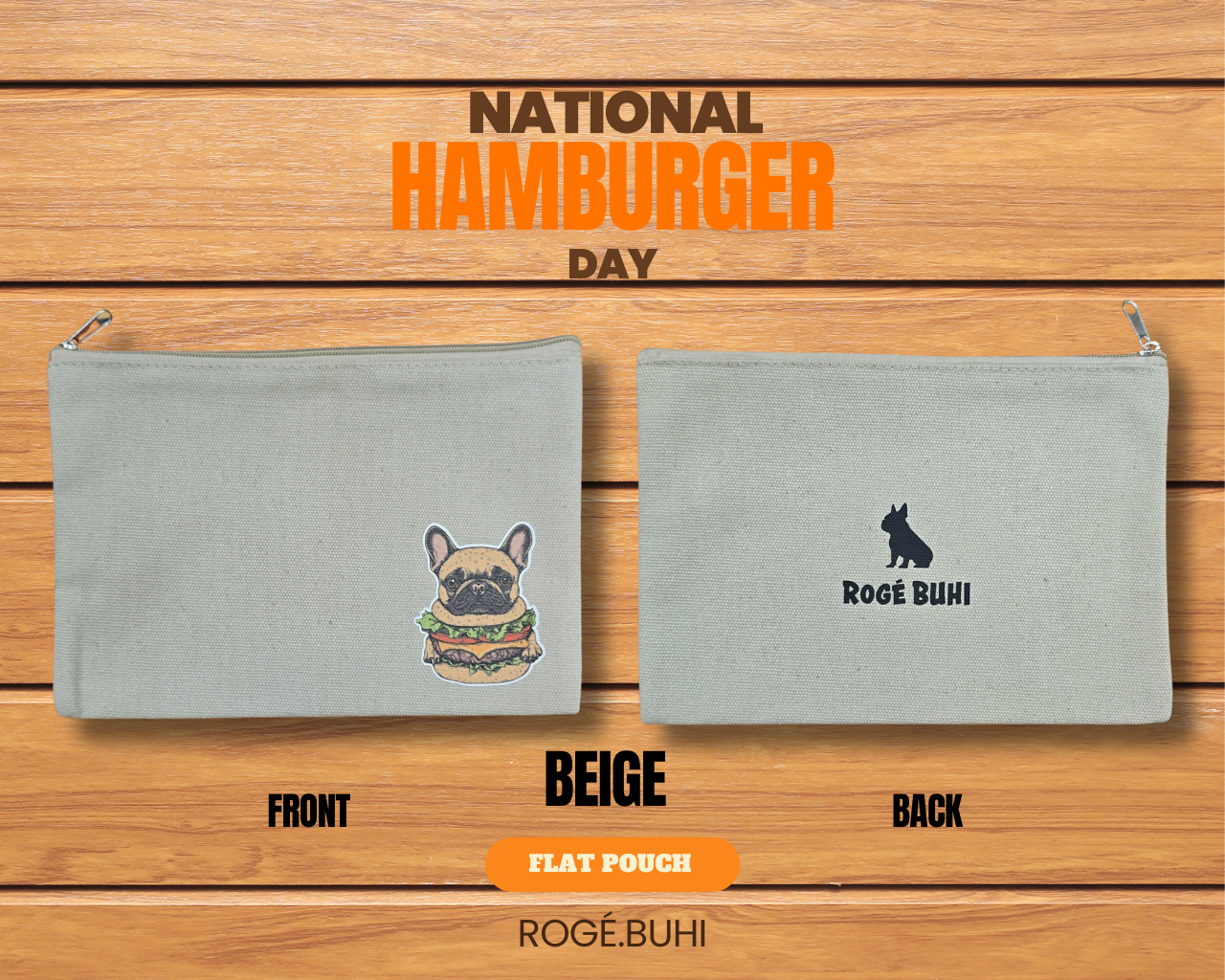 FLAT POUCH(Hamburger)