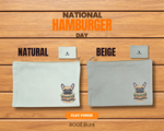 画像をギャラリービューアに読み込む, FLAT POUCH(Hamburger)
