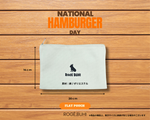 画像をギャラリービューアに読み込む, FLAT POUCH(Hamburger)
