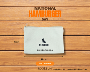 FLAT POUCH(Hamburger)