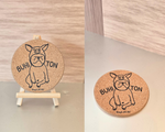 画像をギャラリービューアに読み込む, Cork Coaster(BUHITON)
