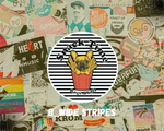 画像をギャラリービューアに読み込む, STICKER(FrenchFries)
