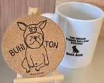画像をギャラリービューアに読み込む, Cork Coaster(BUHITON)
