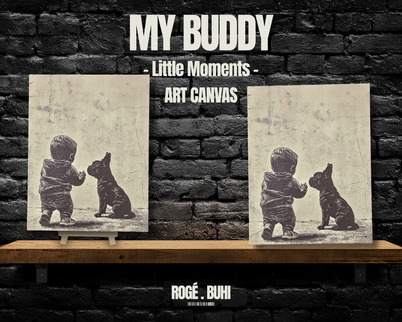 Art Canvas(MY BUDDY- Little Moments -)