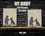 画像をギャラリービューアに読み込む, Art Canvas(MY BUDDY- Little Moments -)
