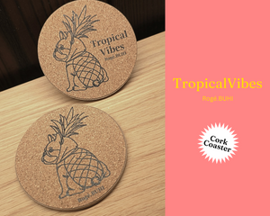 Cork Coaster(Pineapple)