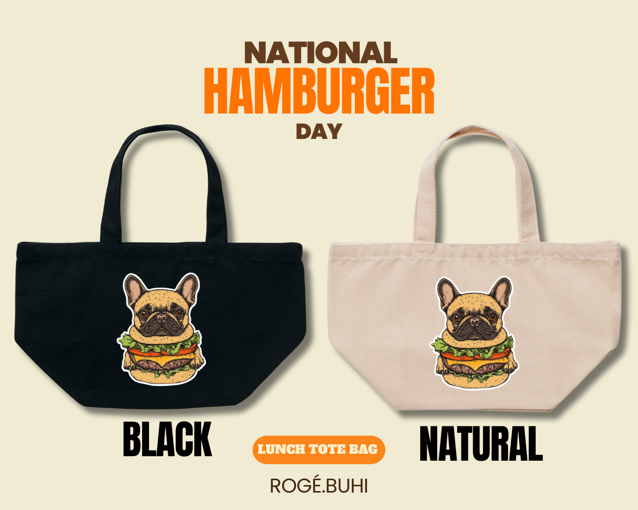 LUNCHTOTEBAG(Hamburger)