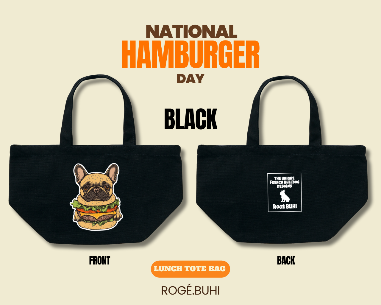 LUNCHTOTEBAG(Hamburger)