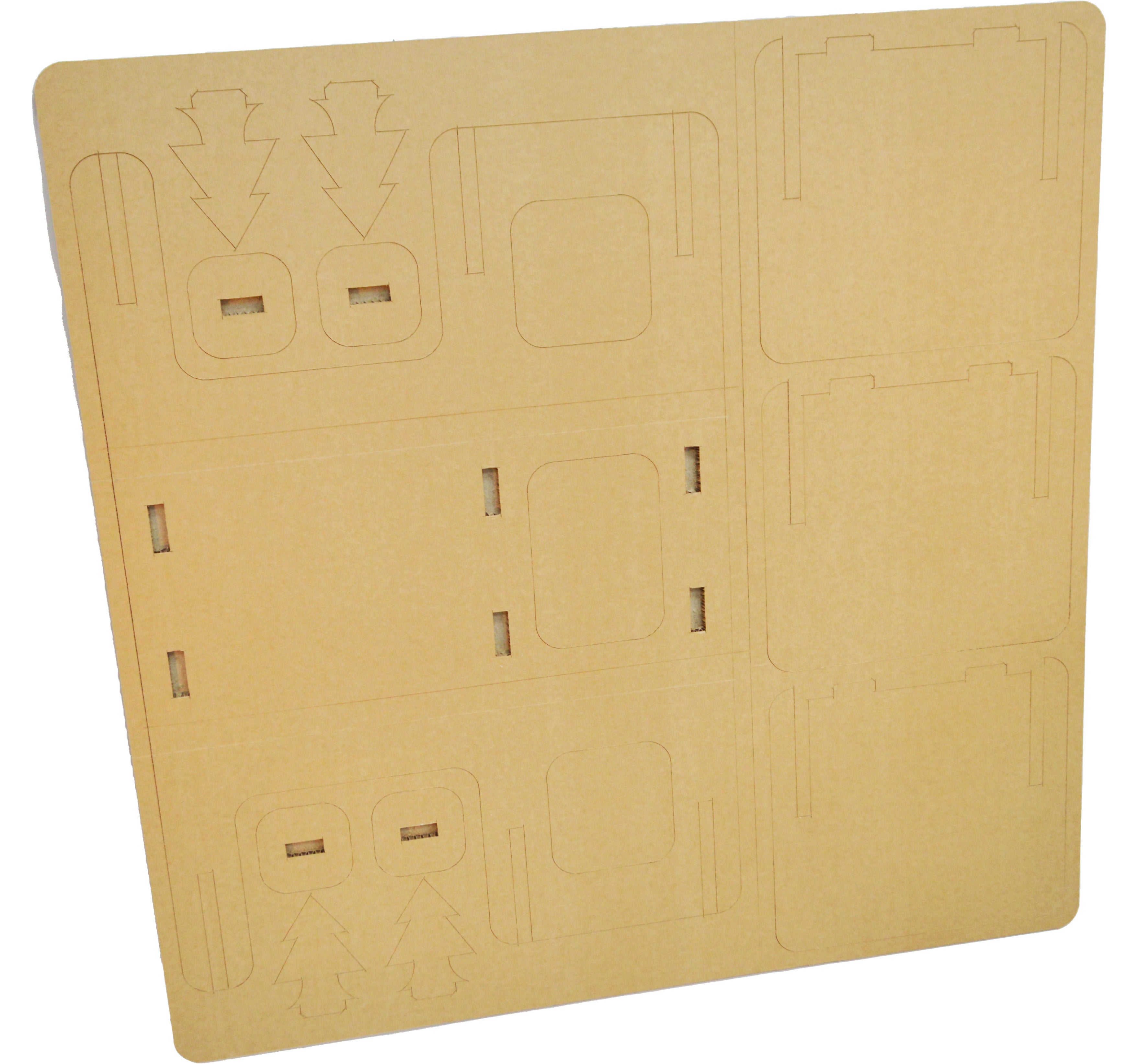 Re-board<br>ナイトテーブル組立キット-川越市の木工制作なら佐々木工藝舎